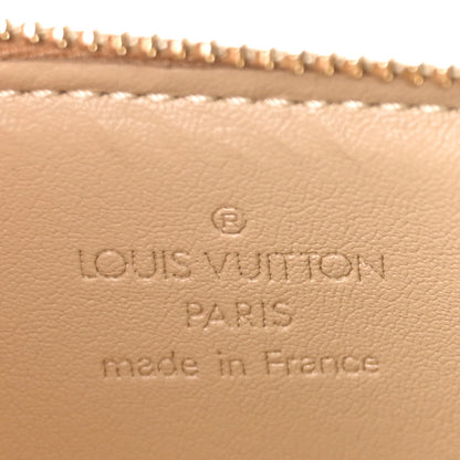 Louis Vuitton Vernis Lexington Fleurs Pochette Beige 7 of 9