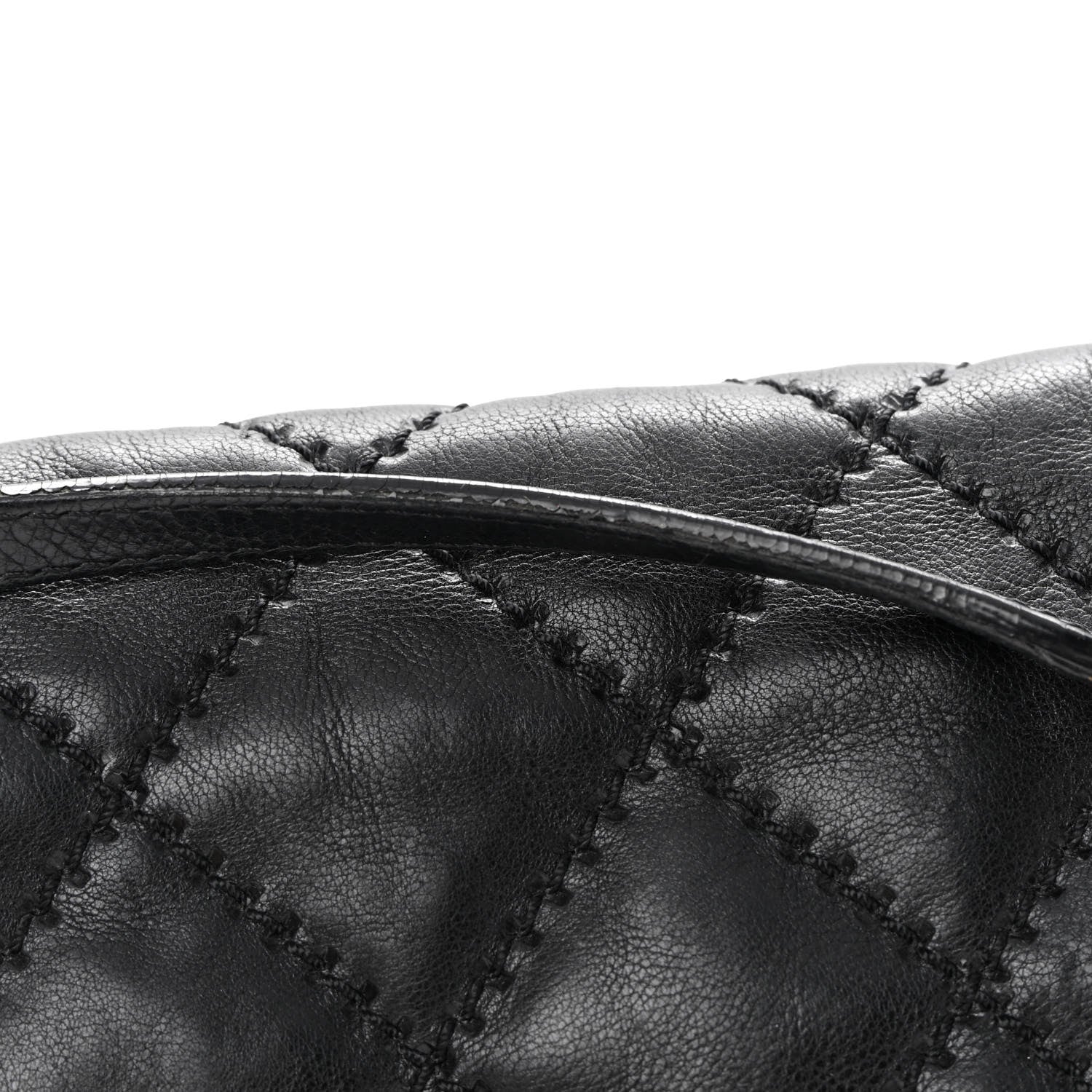 Chanel Calfskin Quilted Retro Chain Flap Black 21 of 21
