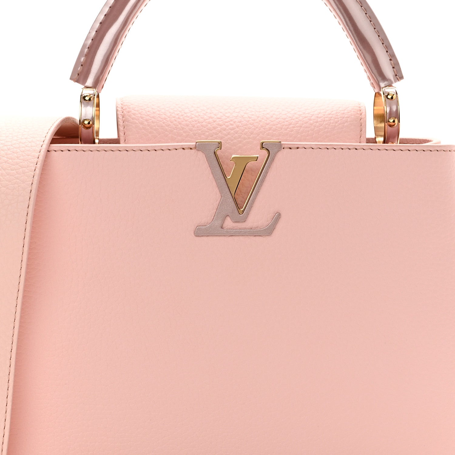 Louis Vuitton Taurillon Capucines BB Rose Jasmin 9 of 10