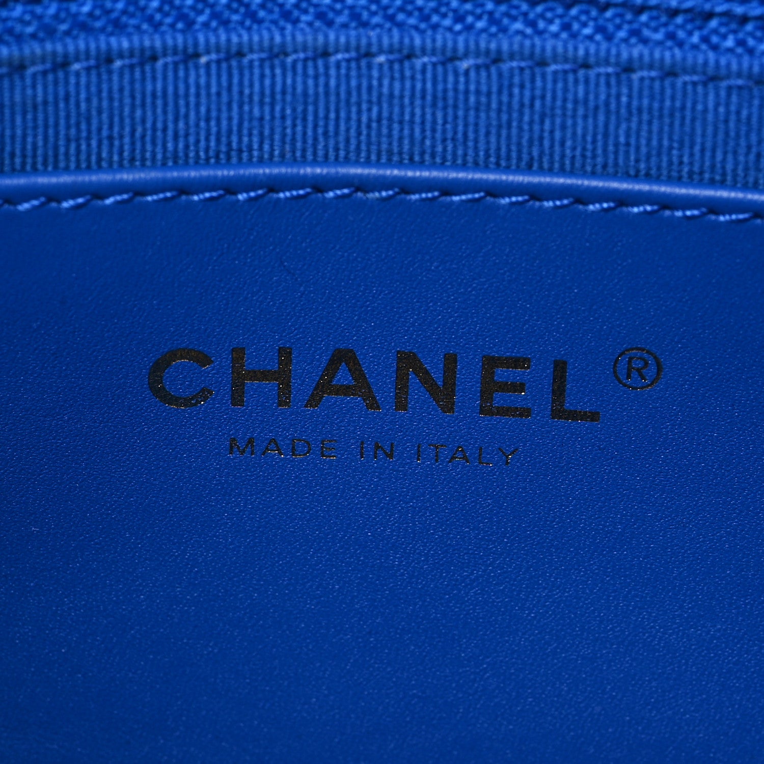 Chanel Caviar Quilted Mini Never Ending Chain Flap Blue 5 of 7