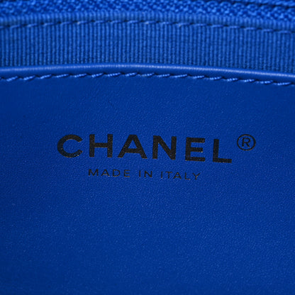 Chanel Caviar Quilted Mini Never Ending Chain Flap Blue 5 of 7