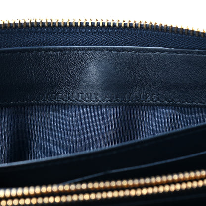 Christian Dior Oblique 30 Montaigne Zip Around Wallet Blue 7 of 9