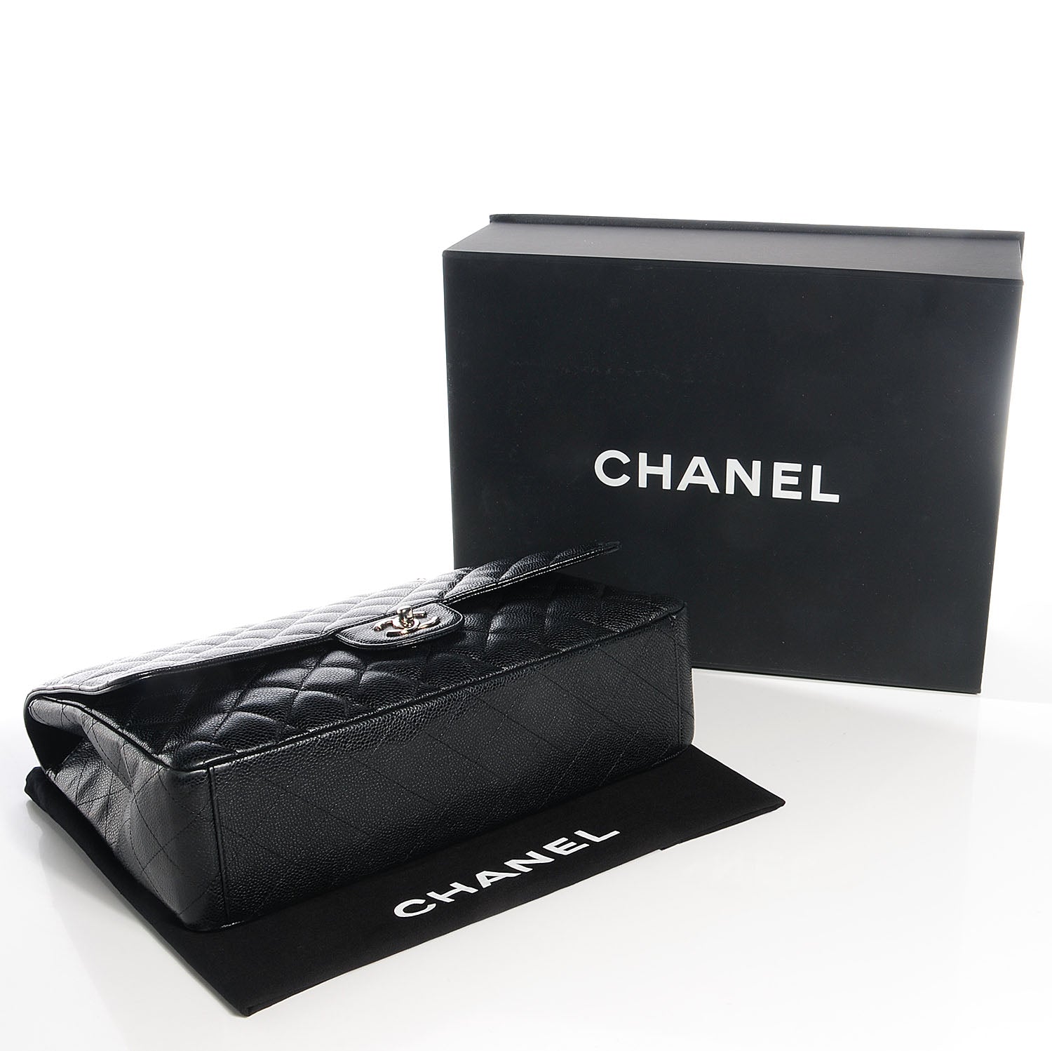 Chanel Caviar Maxi Single Flap Black 4 of 8
