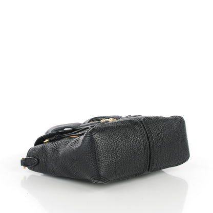 3.1 Phillip Lim 3.1 Textured Calfskin Mini Pashli Satchel Black 4 of 8