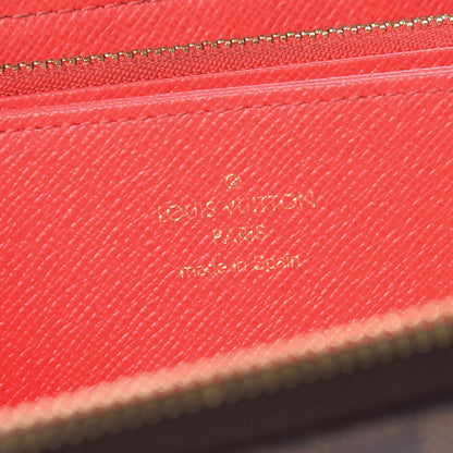 Louis Vuitton Damier Ebene 2016 Christmas Animation Zippy Wallet Rouge 6 of 8