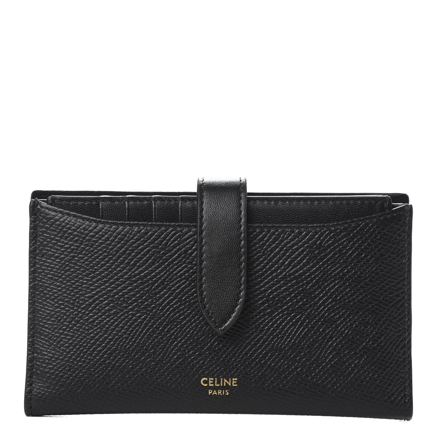 Grained Calfskin XS/S iPhone Folio Black