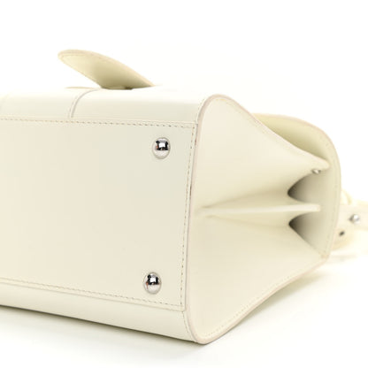 Delvaux Box Calfskin Mini Brillant Satchel Ivory 9 of 9