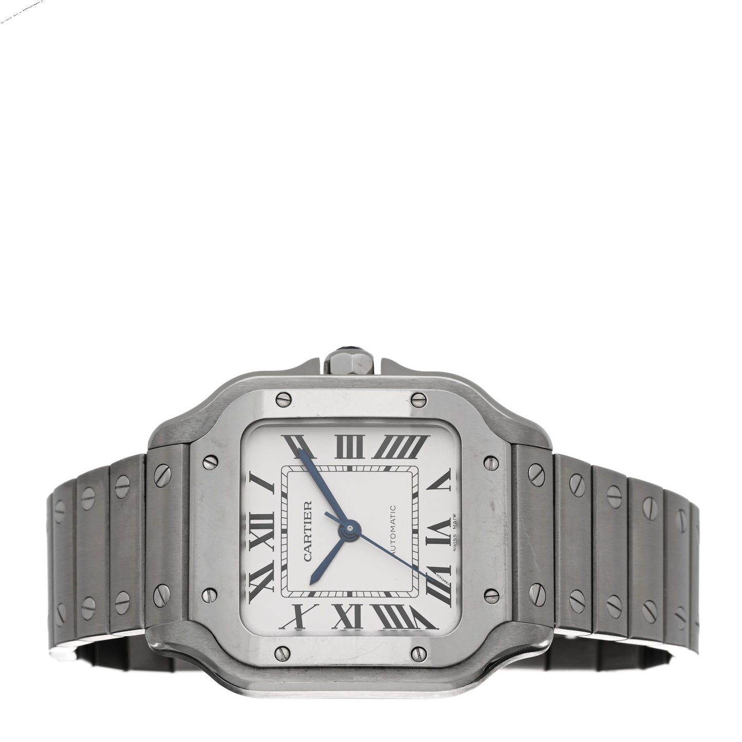 Stainless Steel 35mm Santos de Cartier Automatic Watch