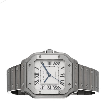 Cartier Stainless Steel 35mm Santos de Cartier Automatic Watch 2 of 6