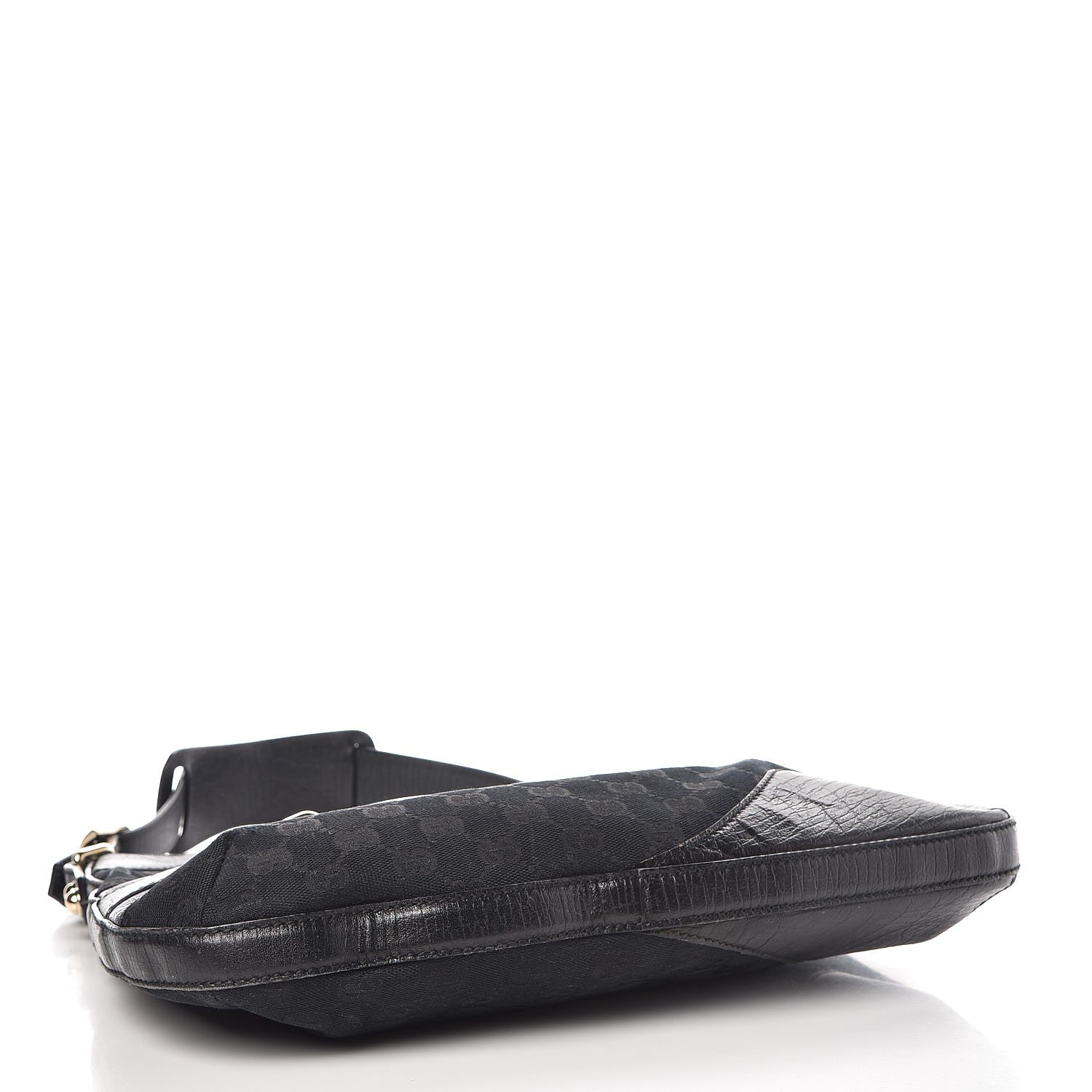 Gucci Monogram Web Hasler Hobo Black 4 of 8