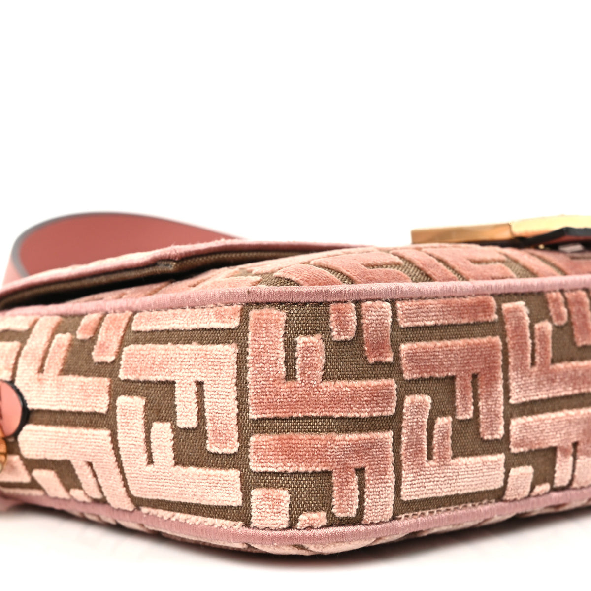 Velvet Jacquard Crystal FF Baguette Macaron