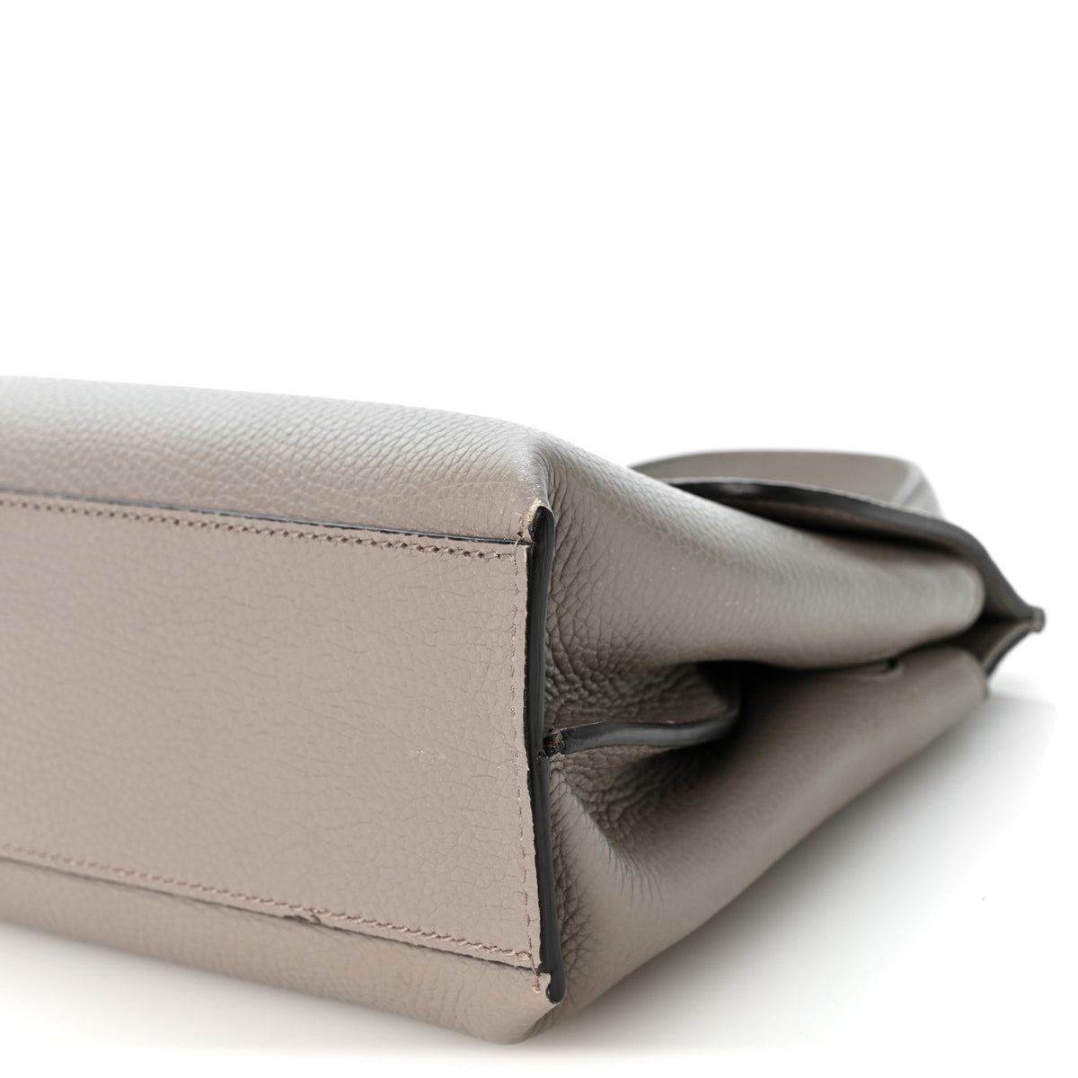 Cellarius Calfskin Small Bamboo Daily Top Handle Bag Storm Grey