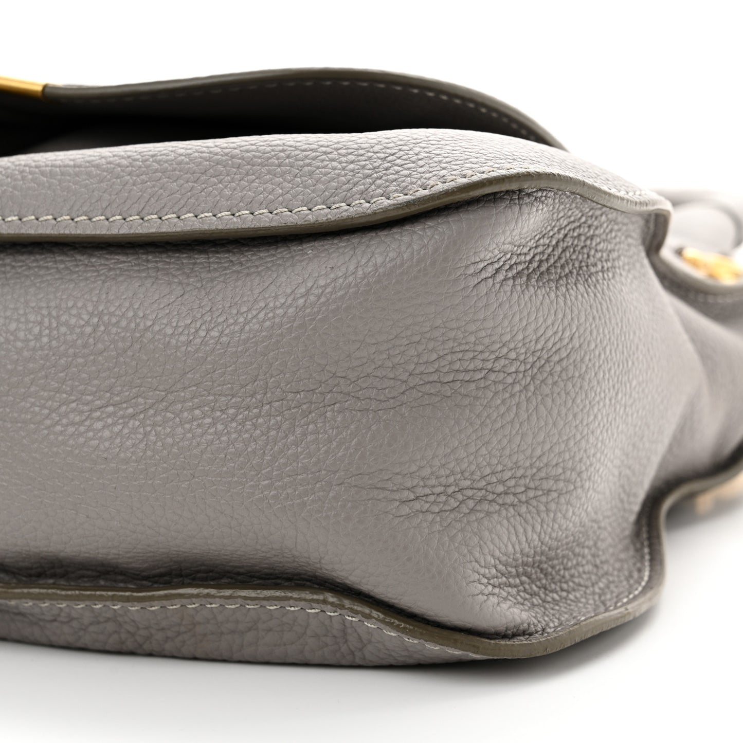 Calfskin Medium Marcie Satchel Cashmere Grey