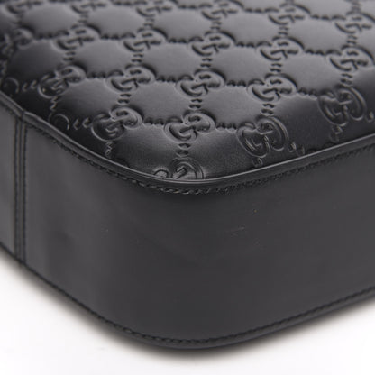 Gucci Guccissima Signature Briefcase Black 9 of 10