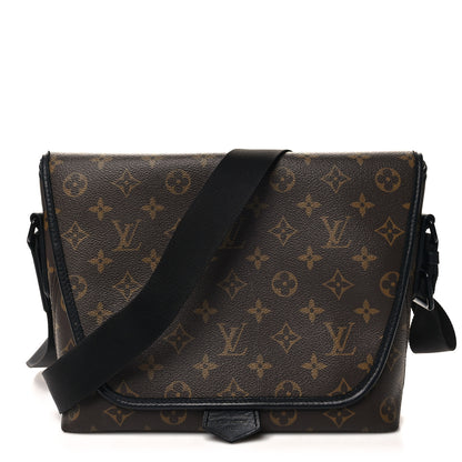 Louis Vuitton Monogram Macassar Magnetic Messenger 1 of 10