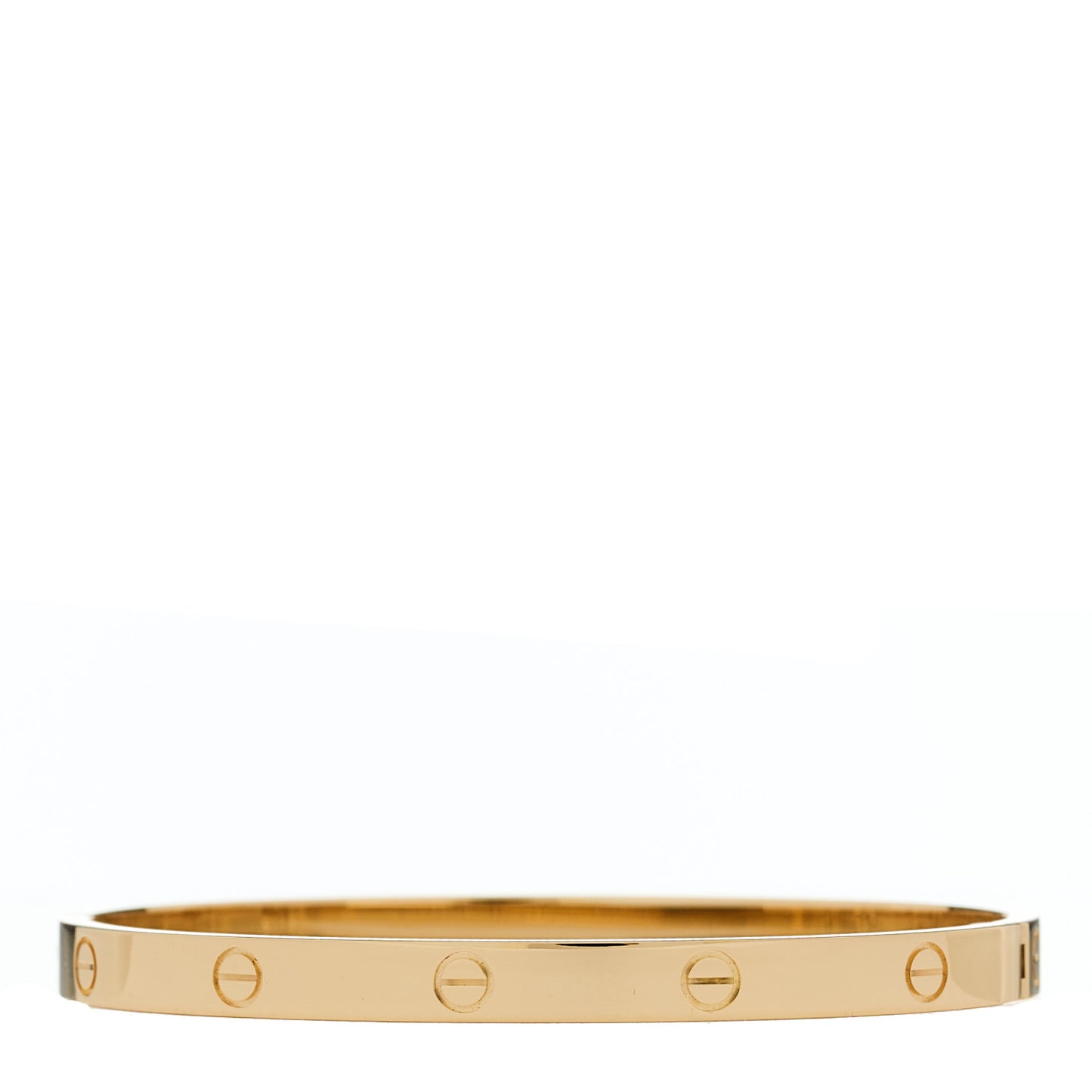 18K Yellow Gold Medium LOVE Bracelet 17