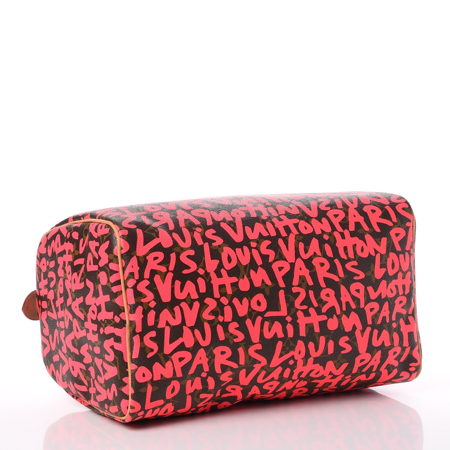 Louis Vuitton Monogram Graffiti Speedy 30 Fuchsia 4 of 7