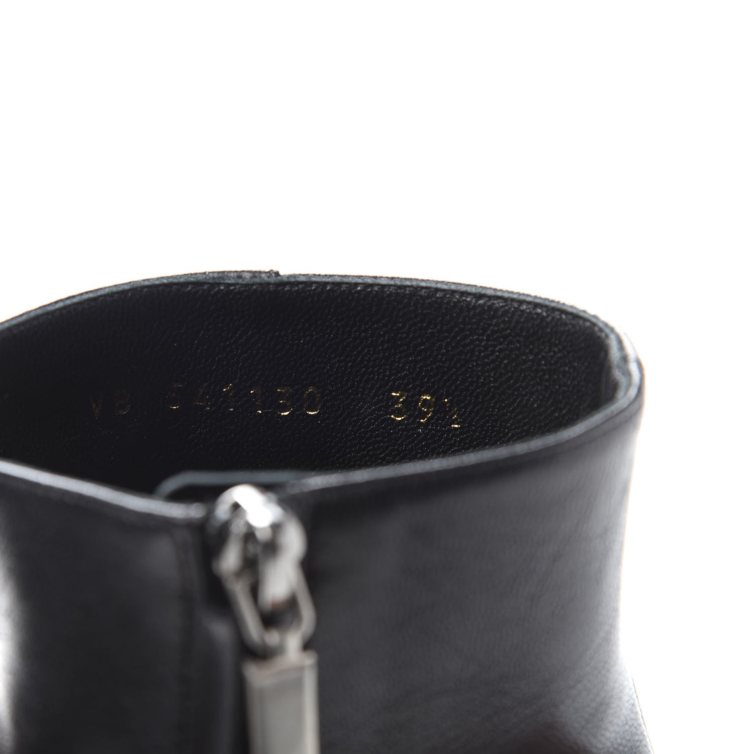 Saint Laurent Nappa Loulou Ankle Zip Boot 39.5 Black 8 of 9