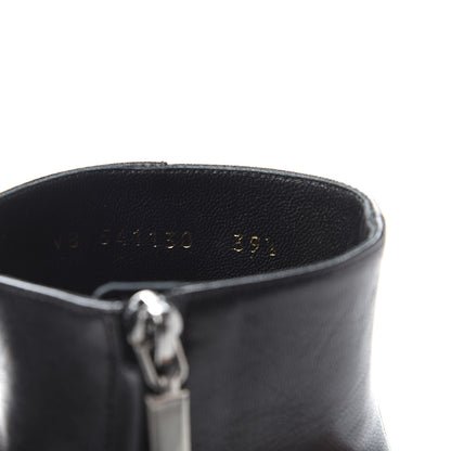 Saint Laurent Nappa Loulou Ankle Zip Boot 39.5 Black 8 of 9