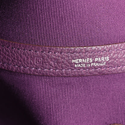 Hermes Toile Negonda Garden Party Tote 36 MM Cassis 6 of 11