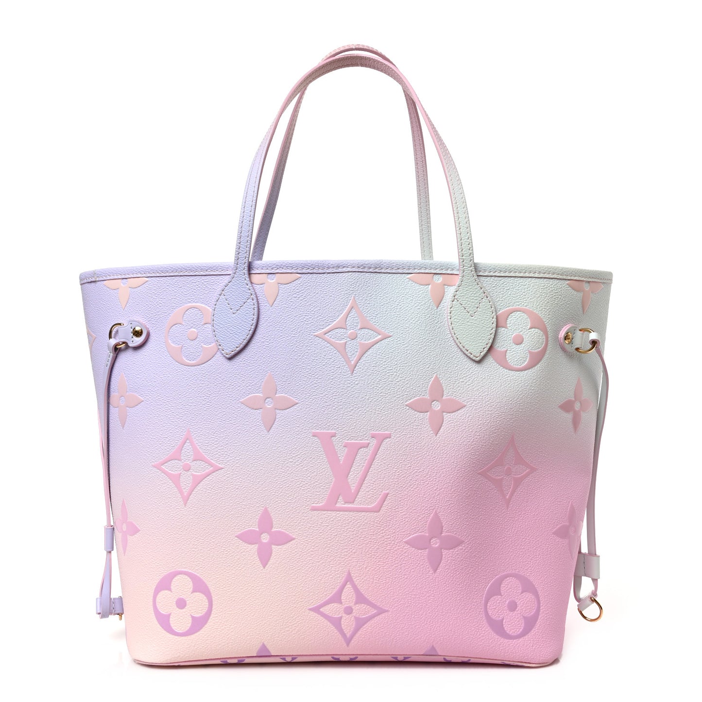 Monogram Giant Spring In The City Neverfull MM Sunrise Pastel