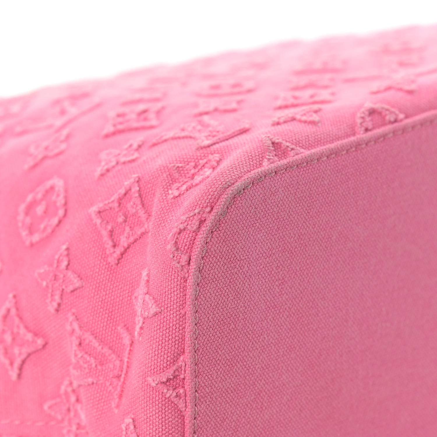 Louis Vuitton Monogram Denim Neverfull MM Rose 9 of 12