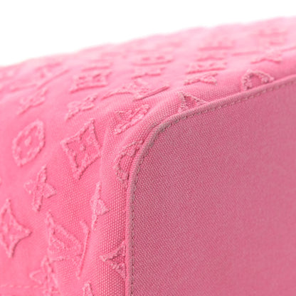 Louis Vuitton Monogram Denim Neverfull MM Rose 9 of 12
