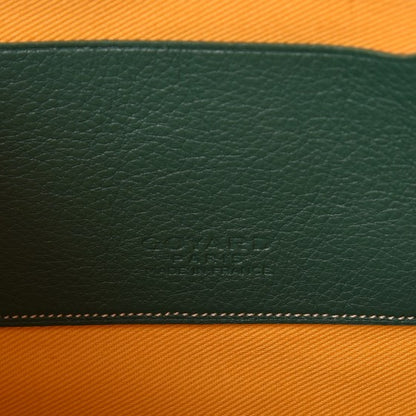 Goyard Chevron Senat Pochette GM Green 6 of 8