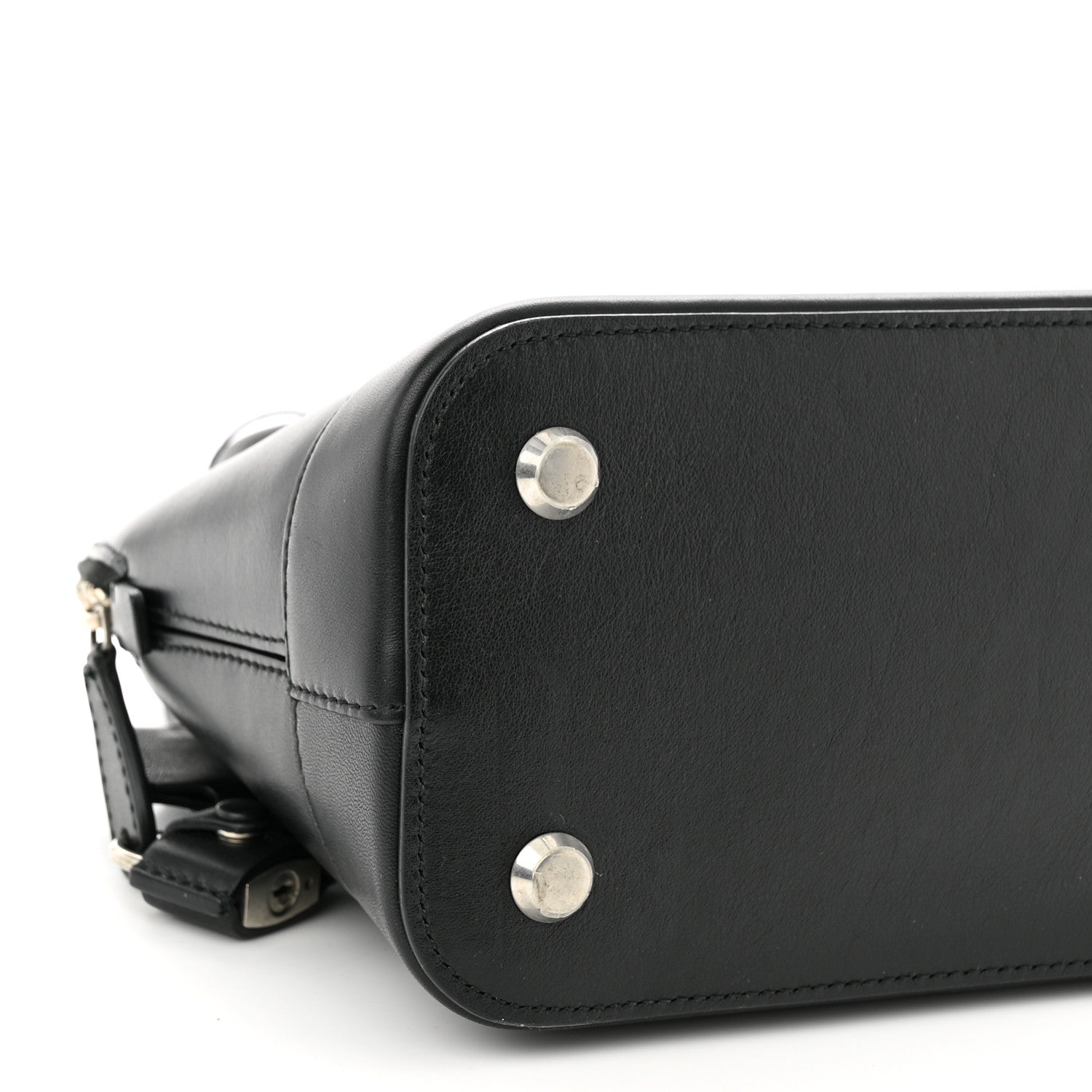 Balenciaga Calfskin You Are The World S Ville Top Handle Bag Black Multicolor 8 of 9