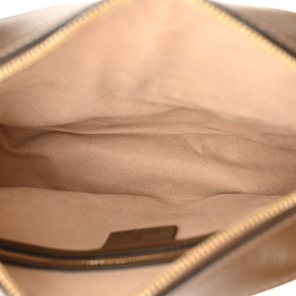 Gucci GG Supreme Monogram Small Horsebit 1955 Shoulder Bag Beige Brown Sugar 5 of 10