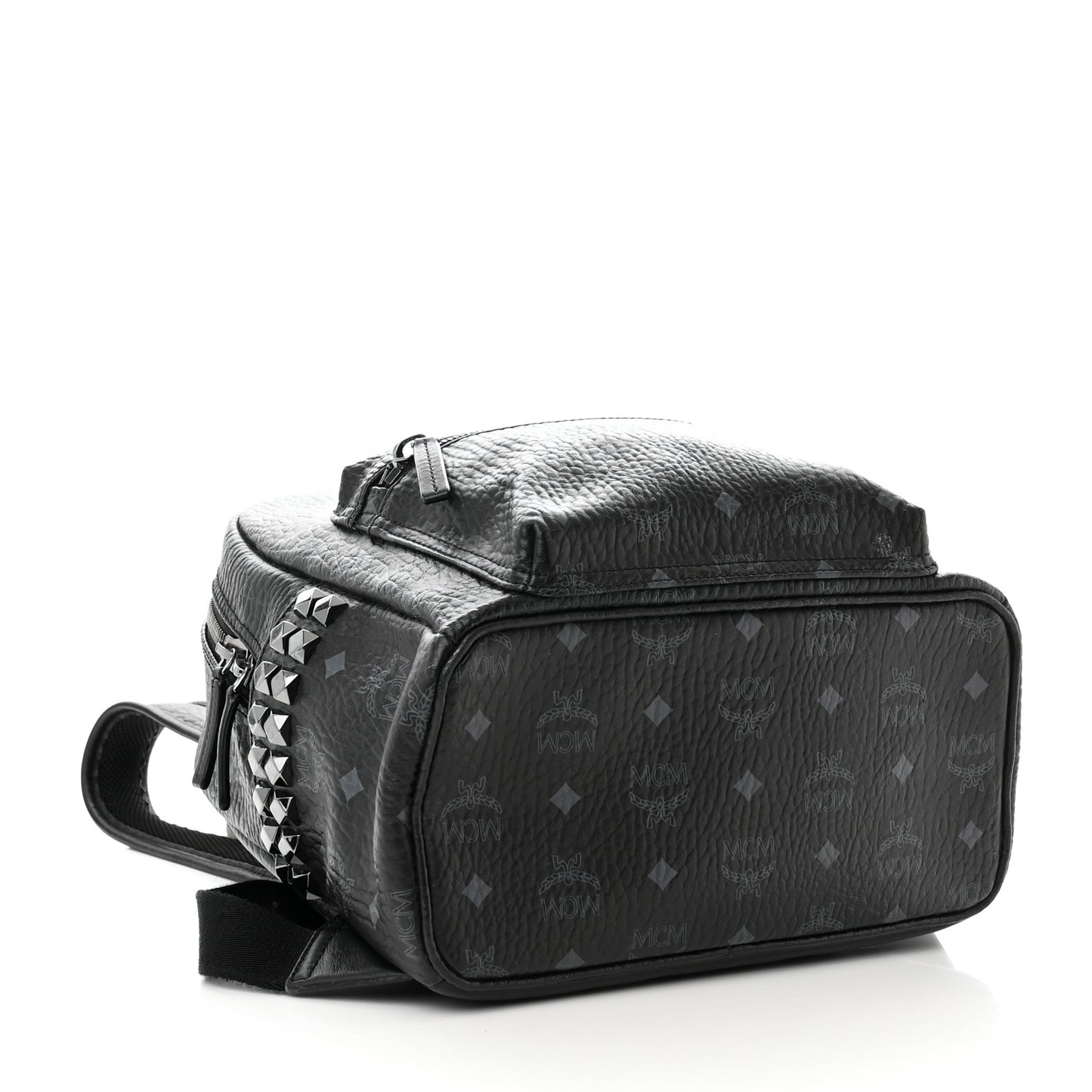 Visetos Small Side Stud Stark Backpack Black