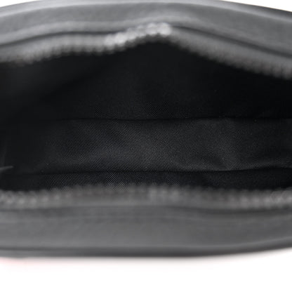 Louis Vuitton Taurillon Monogram Uniformes Solar Ray Soft Pochette Volga Belt Bag Black 6 of 10