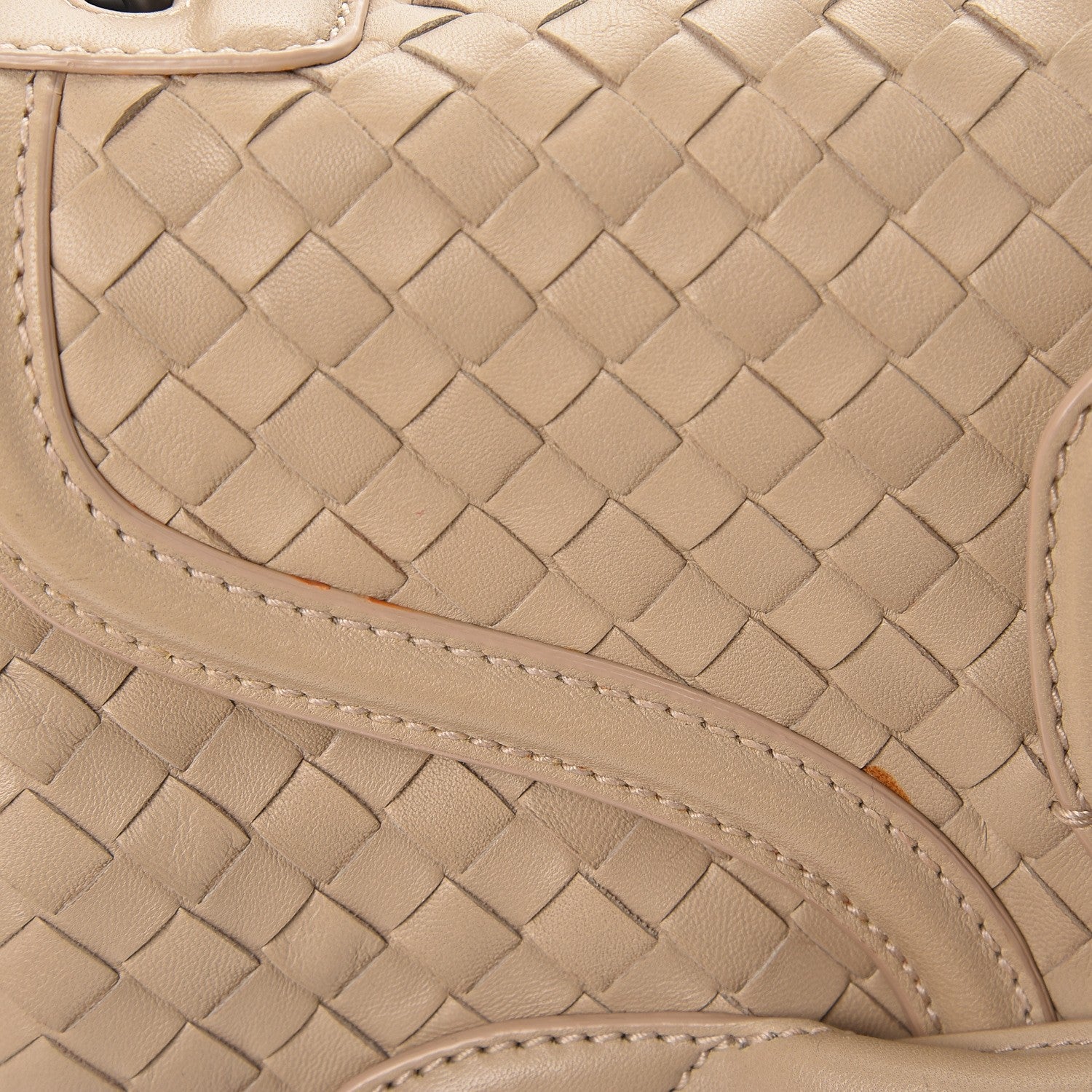 Bottega Veneta Nappa Intrecciato Rialto Shoulder Bag Mink 10 of 16