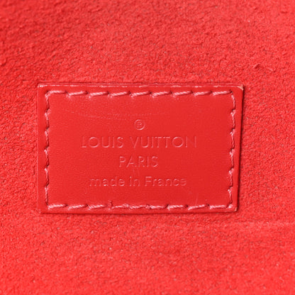 Louis Vuitton Damier Ebene Caissa Hobo Cherry 6 of 11