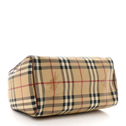 Burberry Haymarket Check Bowling Bag Brown 4 of 15