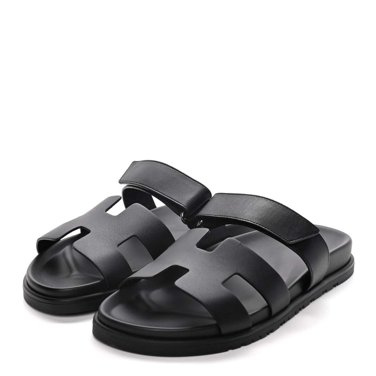 Calfskin Womens Chypre Sandals 40 Black