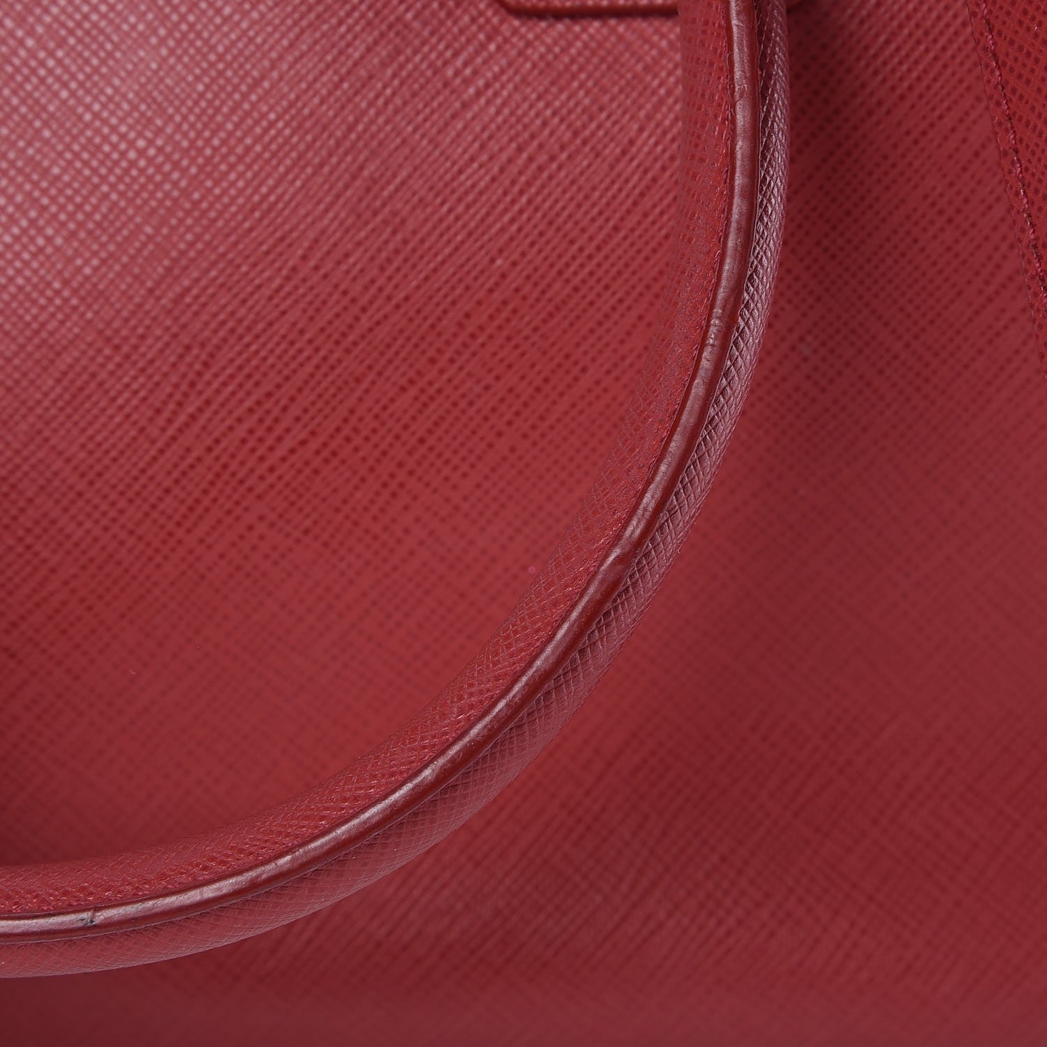 Prada Saffiano Small Galleria Double Zip Tote Peonia 15 of 20