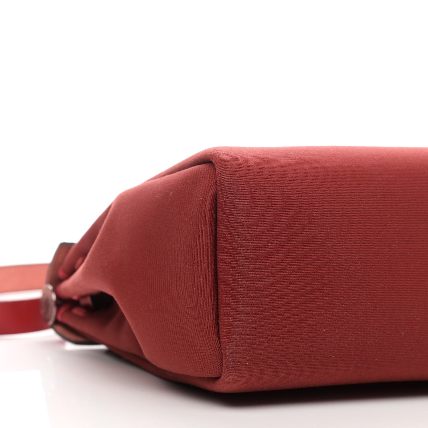 Hermes Toile Officier Vache Hunter Verso Herbag Zip Retourne 31 PM Rouge Venetian Rouge Piment Rose Extreme 10 of 11