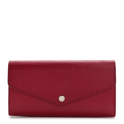 Louis Vuitton Epi Sarah Wallet NM Fuchsia 1 of 9