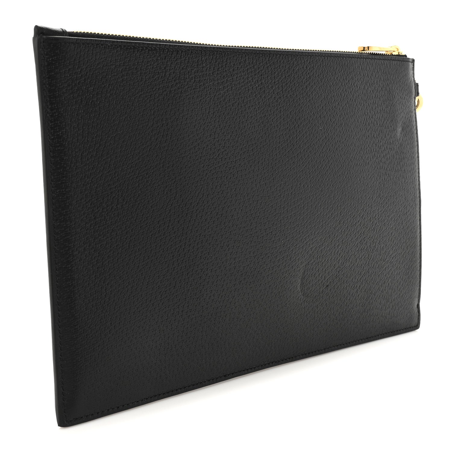 Gucci Calfskin Horsebit 1955 Wristlet Pouch Black 3 of 10