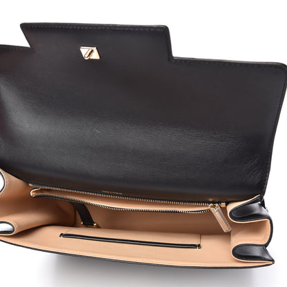 Delvaux Smooth Calfskin GM Tempete Satchel Black 5 of 9