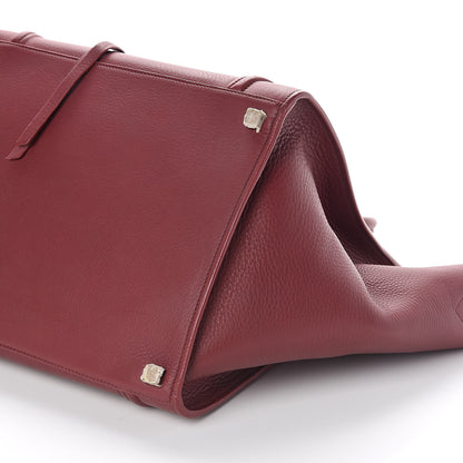 Celine Supple Calfskin Medium Phantom Luggage Burgundy 9 of 9