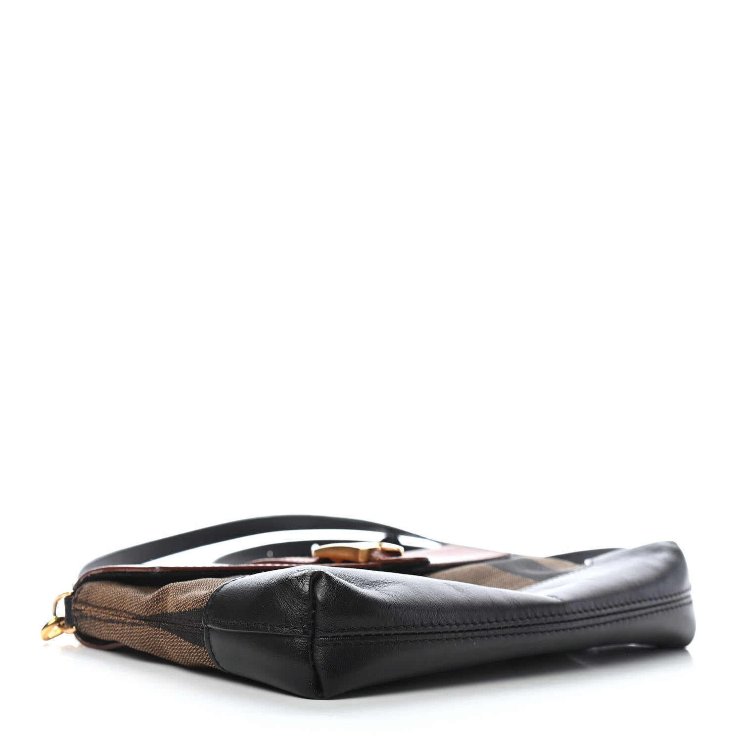 Fendi Calfskin Pequin Mini Chameleon Crossbody Red 3 of 8
