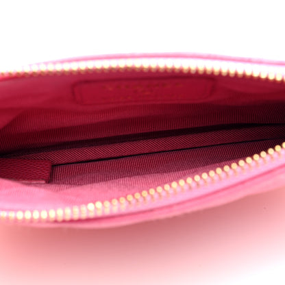 Chanel Caviar Quilted Small Cosmetic Case Pink 5 of 8