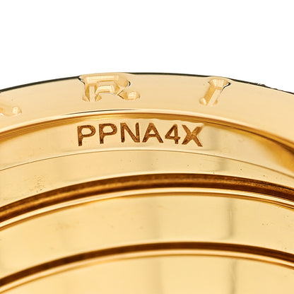 Bulgari 18K Yellow Gold B.Zero1 Five-Band Anniversary Ring 58 8.25 6 of 7