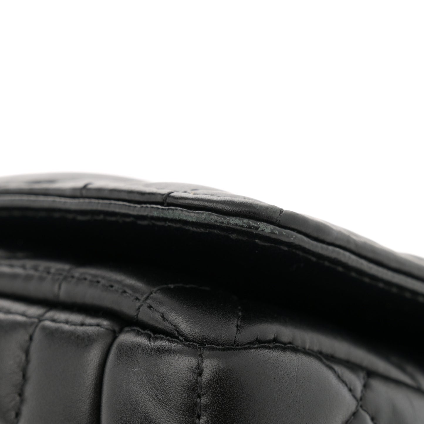 Calfskin Macrocannage Medium Caro Bag Black