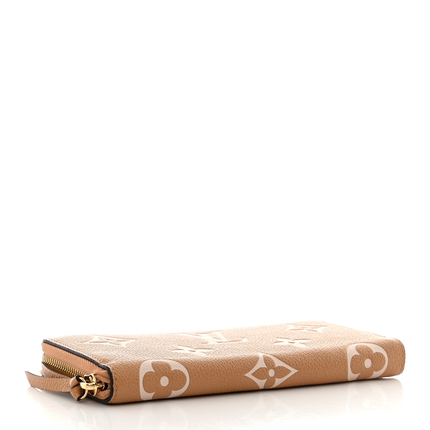 Louis Vuitton Empreinte Monogram Giant Clemence Wallet Arizona Creme 4 of 7