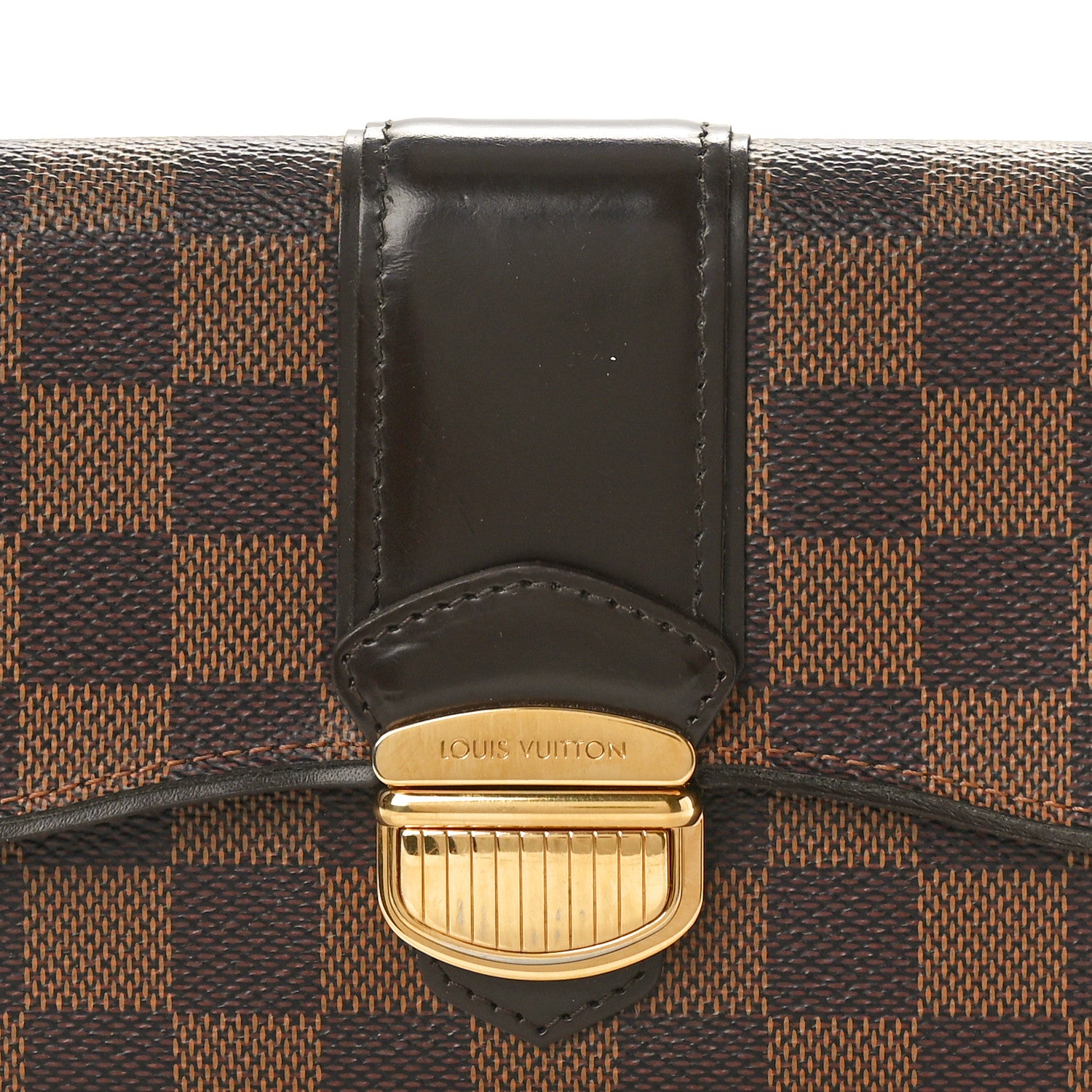 Louis Vuitton Damier Ebene Sistina Wallet 7 of 7