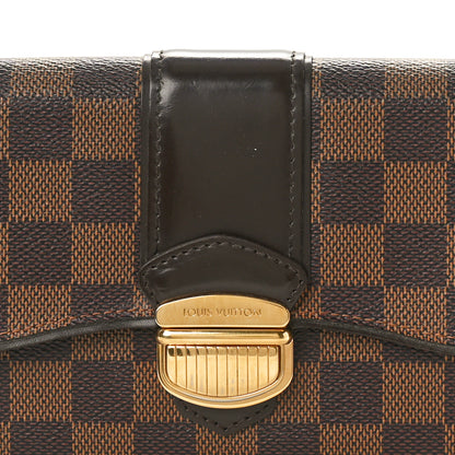 Louis Vuitton Damier Ebene Sistina Wallet 7 of 7