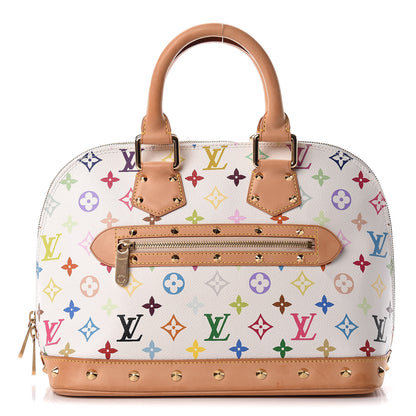 Louis Vuitton Monogram Multicolor Alma White 1 of 19